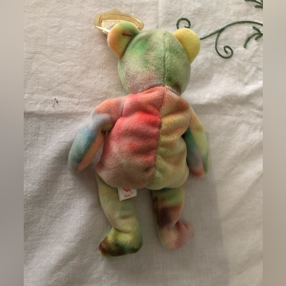 Ty Beanie Baby Teddy Bear 1996 - Picture 3 of 4